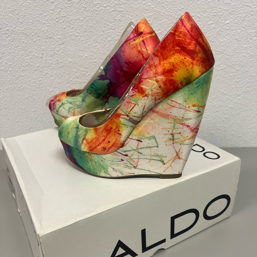 Aldo Brindamour Peep Toe Shoe